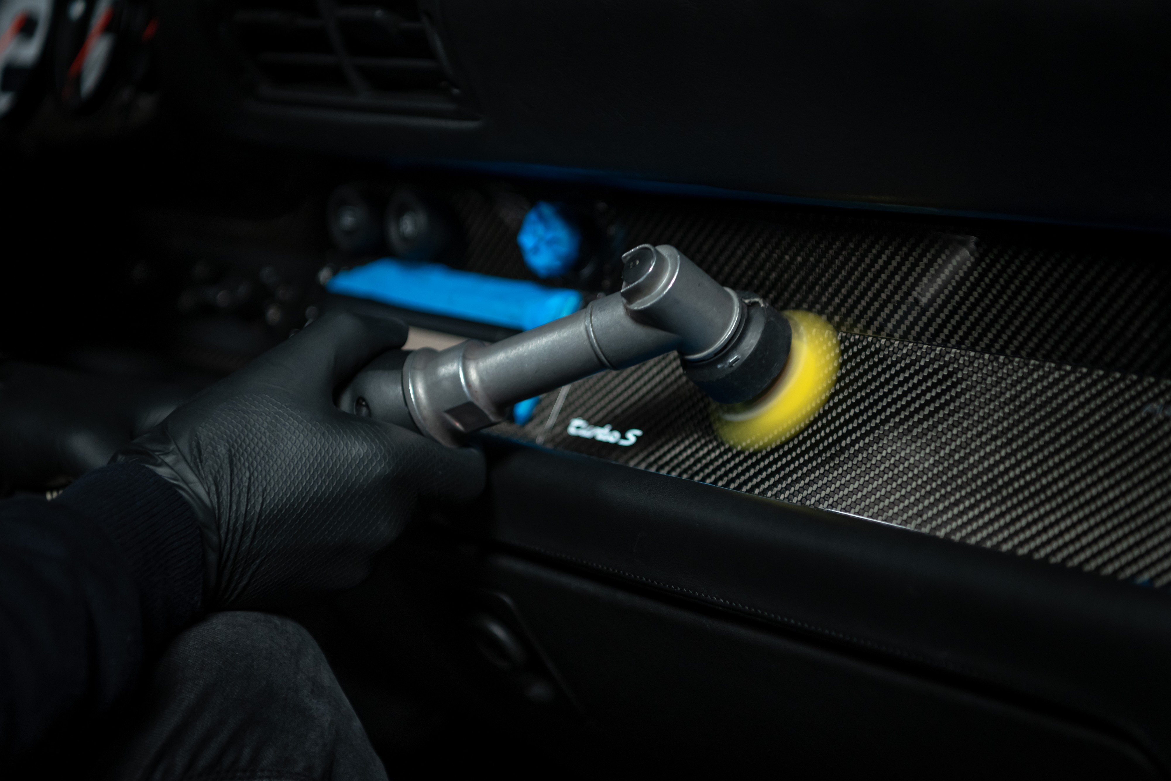 porsche 993 turbo s carbon dashboard 